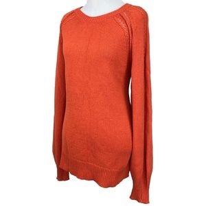 Falls Creek Orange Sweater